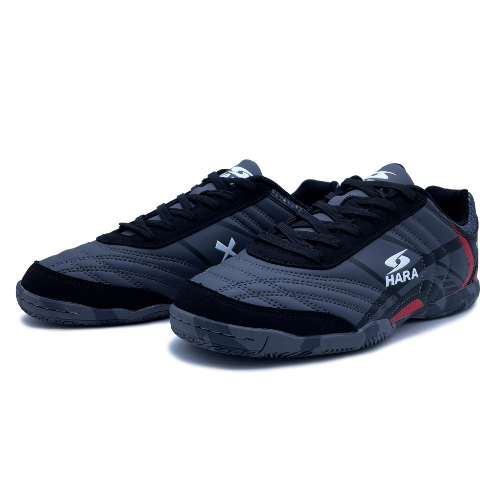 HARA Sports รองเท้าฟุตซอล รุ่น Futsal-X รองเท้าฟุตซอล สีดำ FS28