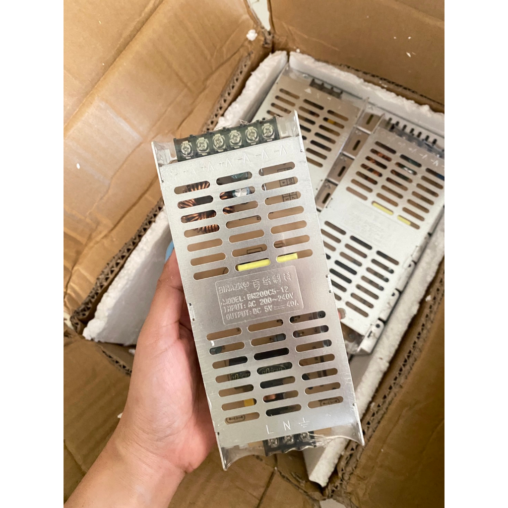 Power supply 5v 40A แหล่งจ่ายไฟled