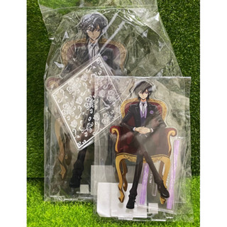 Code Geass Lelouch 2022 Birthday Ver. Big Clear Acrylic Standy Arma Bianca