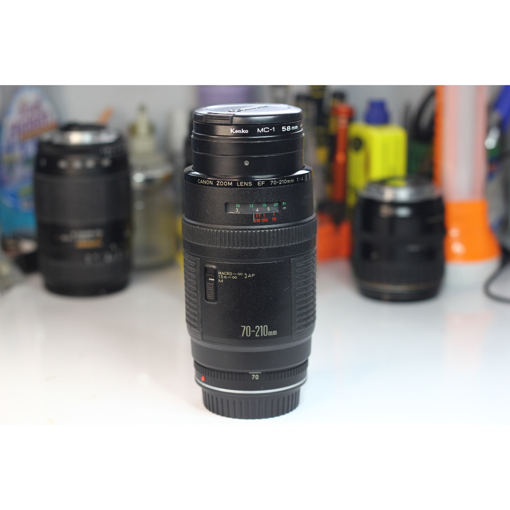 เลนส์ซูม Canon EF 70-210mm f4 ตลอดช่วงเลนส์  ละลายหลังสวย ซูมชัก F ไม่ไหล