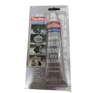 THREEBOND (ทรีบอนด์) ปะเก็นเหลวชนิดซิลิโคน (สีเทา) GREY Super Sealer NO.1 ขนาด 85 กรัม