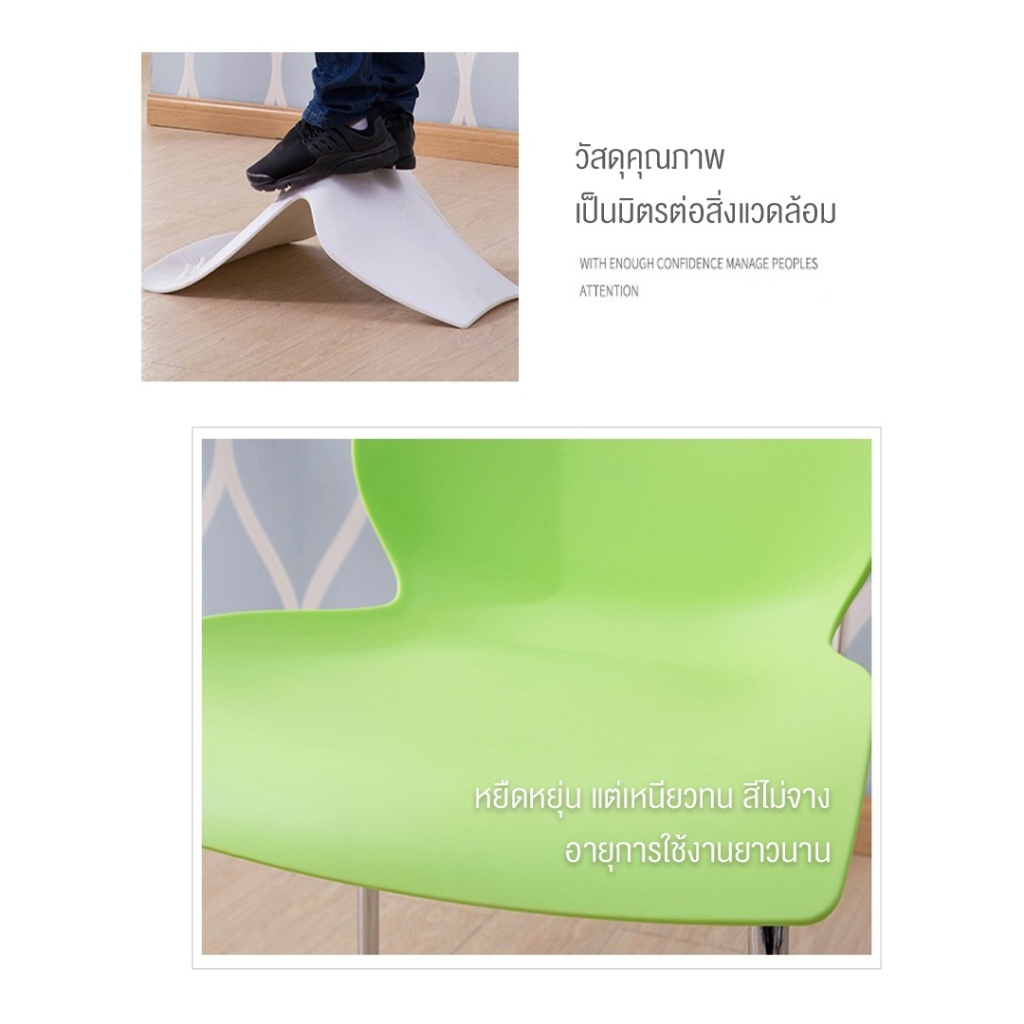 DUDEE เก้าอี้โมเดิร์น รุ่น DD-168 พรีเมี่ยม ใช้จัดงานต่างๆ เก้าอี้อเนกประสงค์ - รูปที่ 4