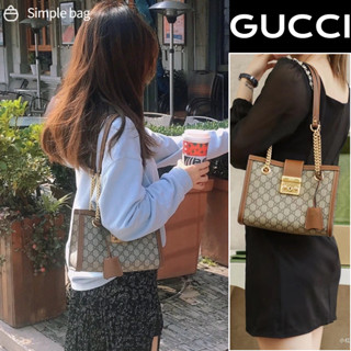 GUCCI PADLOCK SMALL GG SHOULDER BAG