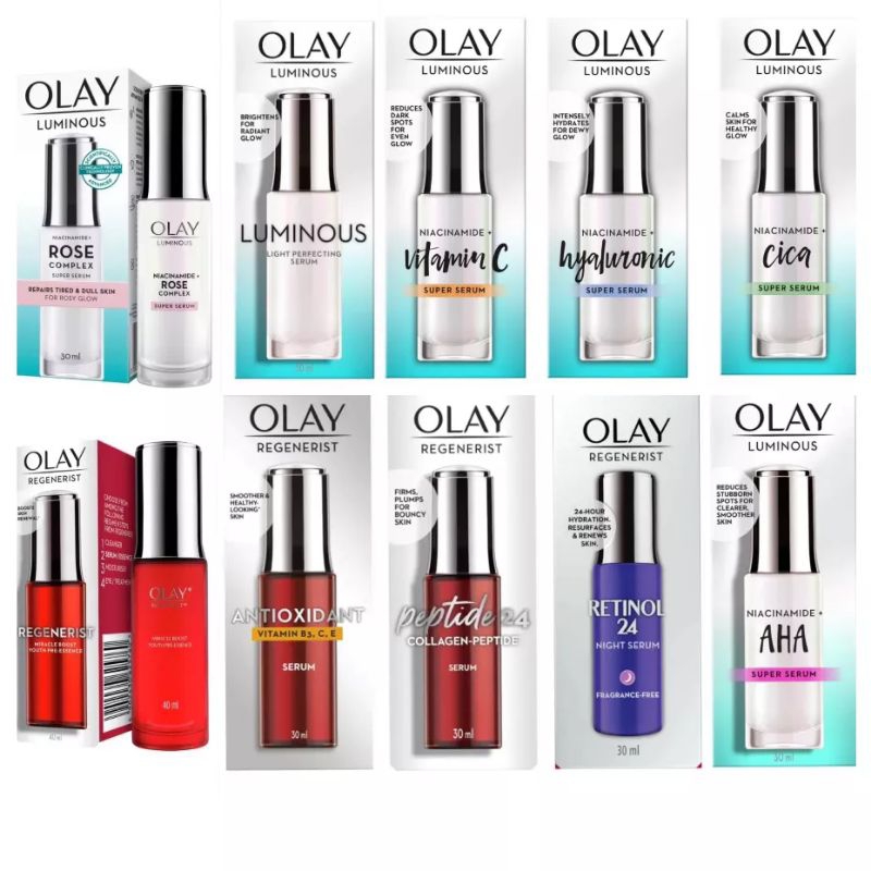 ถูก🔥แท้💯%[30 ml./15 ml.]OLAY White Radiance Essence Niacinamide Super Serum