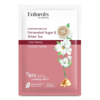 NATURALS BY WATSONS Naturals by Watsons True Natural Fermented Sugar White Tea Youthing Facial Mask 1sheet