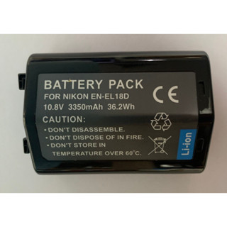 แบตเตอรี่กล้อง Battery Nikon EN-EL18d Rechargeable Lithium-Ion Battery