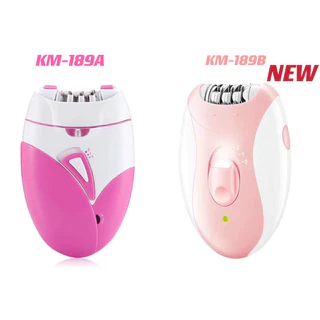 KM-189A เครื่องถอนขนไฟฟ้า(ไร้สายชาร์จไฟผ่าน USB) ปรับ 2 ระดับ มีไฟส่องเวลาใช้งานและหวีแซะขน
