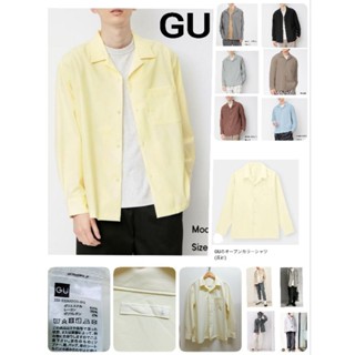 💛G U เสื้อเชิ้ตแบรนด์ญี่ปุ่น 💛size L