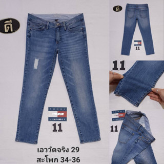 11.TOMMY Jeans  เอววัดจริง 29