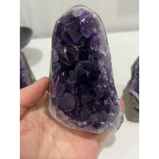 พร้อมส่ง ถ่ายจากสินค้าจริง คริสตัล หินแท้100% โพรงหินอเมทิสต์ Amethyst Geode#10