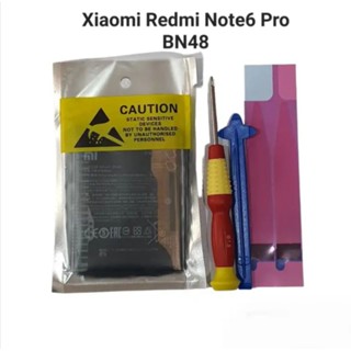 Xiaomi Redmi Note6 Pro Bn48 battery แบตเตอรี่ แบตมือถือ ประกัน 3 เดือน มีของแถม เก็บเงินปลายทาง จัดส่งเร็ว