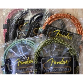 🎸🔥Hot🔥🔥หมดแล้วหมดเลยHot🔥💯✅🇹🇭 งานพรีเมี่ยม สายแจ็ค​Fender3 เมตร กีตาร์ไฟฟ้ากีตาร์เบส ok