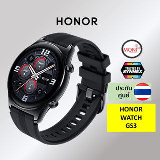 [ประกันศูนย์] HONOR WATCH GS3 MIDNIGHT BLACK Smart Watch  1.43 inch AMOLED กันน้ำได้