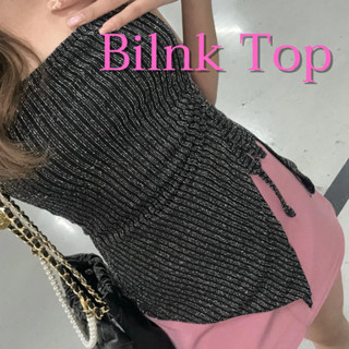 ✨Blink Top✨ | เกาะอกกลิตเตอร์รูดข้าง