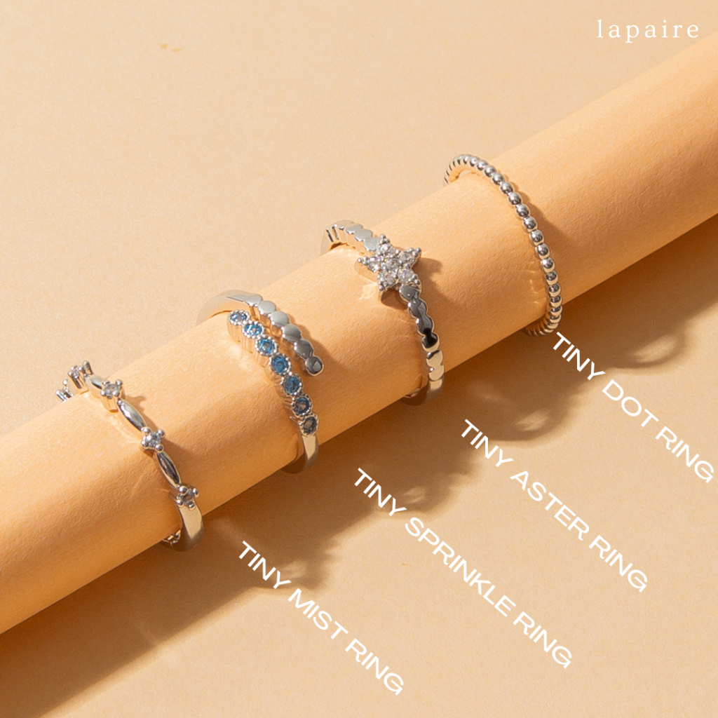 Lapaire l Tiny ring collection แหวน แหวนปรับขนาดได้