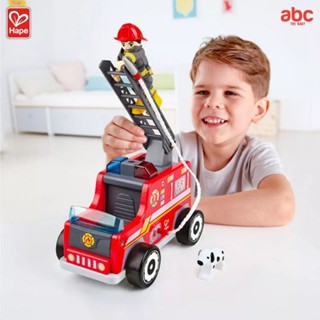 [Hape] ของเล่นไม้ รถดับเพลิง Fire Rescue Team (3Y+) Fire Truck