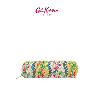 💙แท้💯%จากอังกฤษ🇬🇧กระเป๋าใส่ปากกา/ดินสอสุดน่ารัก🌟 Cath Kidston Pencilcase Sweet Pea Stripe Yellow✨