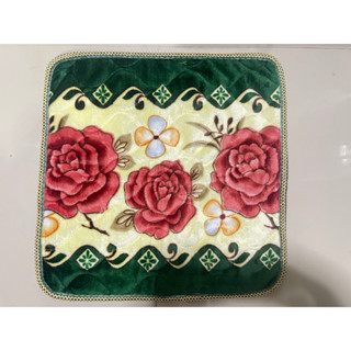 เบาะรองนั่ง อาสนะ กำมะหยี่ ขนาด50x50cm