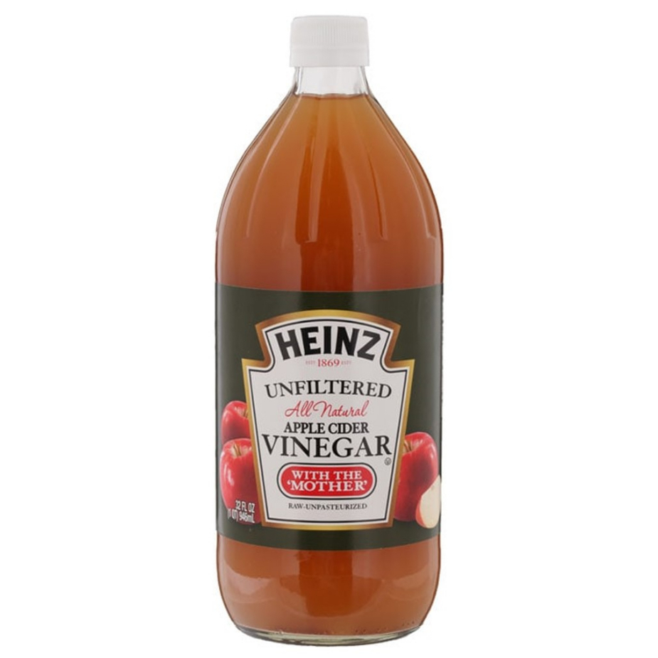 Heinz Unfiltered Apple Cider Vinegar ไฮนซ์ แอปเปิ้ล ไซเดอร์ เวนิกา 946ml.