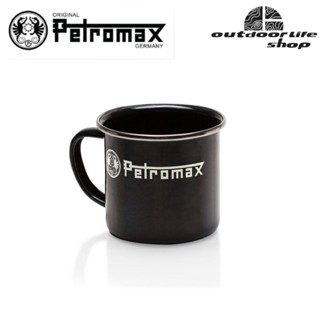 Petromax Enamel Mug (black) แก้วเคลือบสีดำ