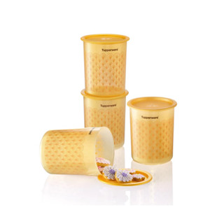 กล่องใส่อาหาร Tupperware Golden Touch Canister Junior (1ใบ) 1.25L