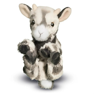 Douglas LIL BABY GREY GOAT - ตุ๊กตาลูกแพะ สีเทา ขนาด 6 นิ้ว