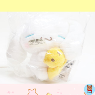 แบบที่66 mini Cinnamoroll mini plush Doll holding yellow friend furyu Sanrio🇯🇵 ตุ๊กตาชินนาม่อนโรล