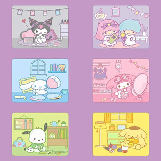 ‼️พร้อมส่ง‼️แผ่นรองเมาส์ Sanrio งานดี ลายน่ารักก