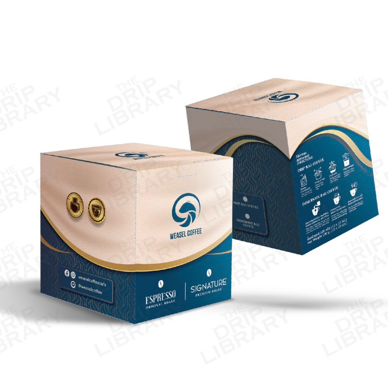 Weasel Drip Bag กาแฟขี้ชะมดใส่ซอง