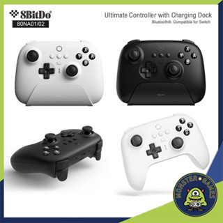 8BitDo Ultimate Bluetooth Controller for Nintendo Switch , Steam deack , PC , Moblie (Joy-Pro)(จอยPro)(Model No. 80NA)