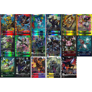 DIGIMON [BT14] CARD GAME แยกใบ ภาษาญี่ปุ่น ระดับ SR