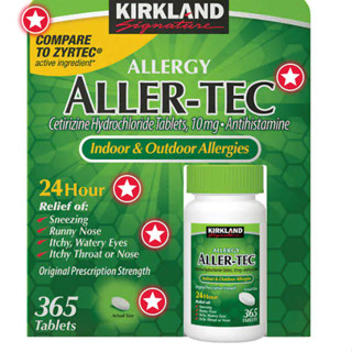 Kirkland Signature Aller-Tec, 365 Tablets