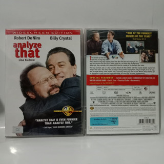 Media Play DVD Analyze That / ขับเครียดมาเฟียเส้นตื้น 2 (DVD) /S12862DA