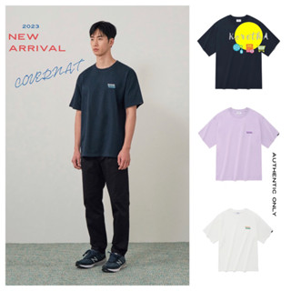 เสื้อยืด COVERNAT แท้💯% Multi Logo T-Shirt Lavender