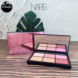 [NARS] NARSissist Unfiltered II Cheek Palette 3.5 g (x6) พาเลตบลัชออน ไฮไลท์ 6 เฉดสี