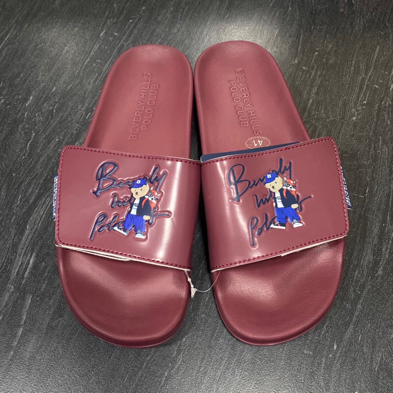 2รองเท้าแตะ Beverly Hills Polo Club ของผู้ชายปรับได้