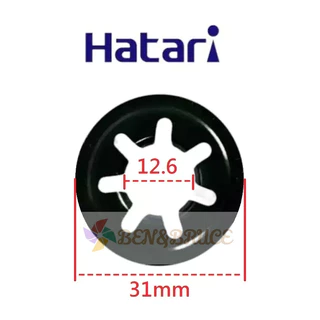 สปริงล็อคบูชพัดลม*10ชิ้น สปริงกดบูช แหวนล็อคบูช ล็อคบูท HATARI ล็อคบูชฮาตาริ อะไหล่พัดลม