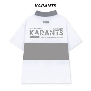 Karants เสื้อโปโล Polo Cotton 100% เสื้อยืดคอปกผู้ชาย เสื้อยืดสตรีมีปก Local Brand - KR38