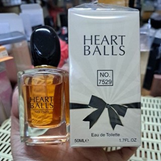 น้ำหอมแท้ Heart Balls 50 ml.กลิ่นหอมละมุน ไฮโซ