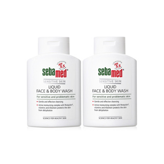 Sebamed Liquid Face &amp; Body Wash ซีบาเมด ลิควิด เฟซ แอนด์ บอดี้ วอช 200ml. (2ขวด)