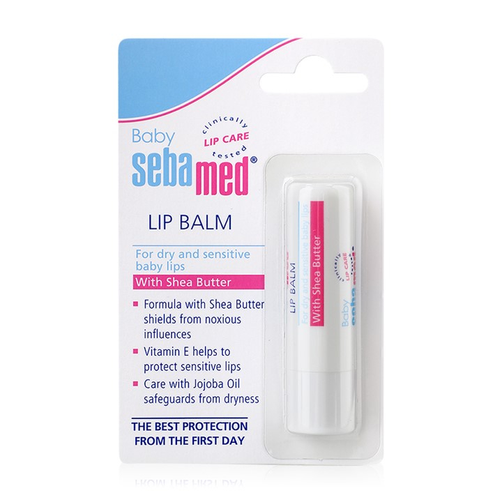 Sebamed BABY LIP BALM 4.8g. ซีบาเมด เบบี้ ลิปมัน สำหรับเด็ก แคร์