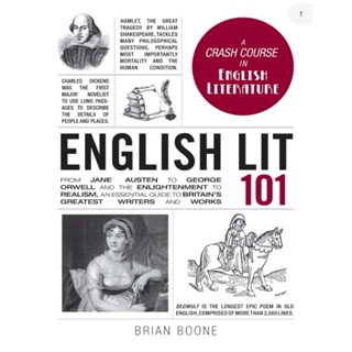 หนังสือ​ English Lit 101 A Crash Course In English Literature (English /EbookPDF) ภาษาอังกฤษ​