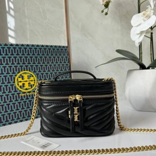 ส่งฟรี🔥 กระเป๋าสะพายข้าง สีดำ Tory burch ทอง ผู้หญิง น่ารัก สุดหรู