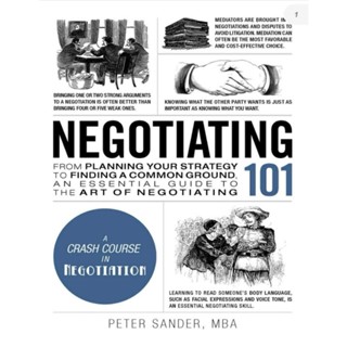 หนังสือ​ Negotiating 101 A Crash Course In Negotiation (English /EbookPDF) ภาษาอังกฤษ​