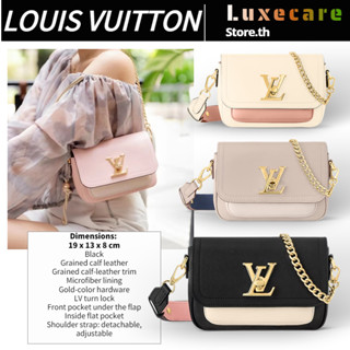 ถูกที่สุด ของแท้ 100%/Louis Vuitton Tender Women/Shoulder Bag กระเป๋าแมสเซนเจอร์/กระเป๋าคลัตช์