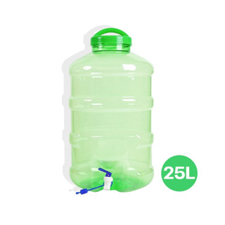 Watertankshop ถังน้ำ ถังน้ำดื่ม PET ขนาด 25 ลิตร ถังน้ำมีก๊อ…
