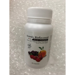 #วิตามินacerola bioflavanoid60capsule1250บาท