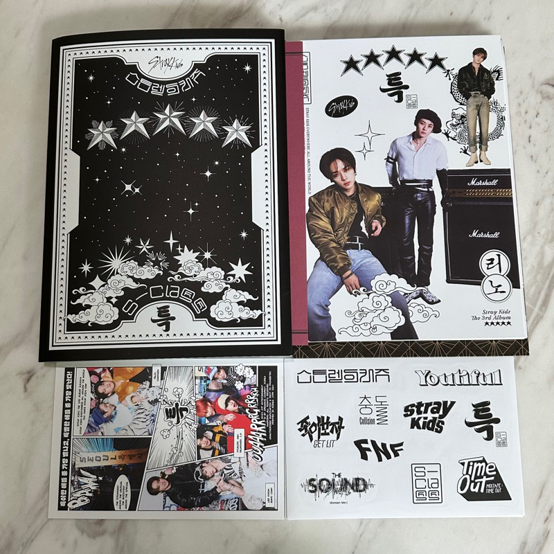#พร้อมส่ง Stray Kids อัลบั้ม [★★★★★ 5-STAR] (อัลบั้มเปล่า)