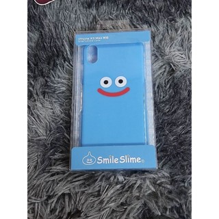 Square Enix ❤️ Dragon Quest Slime iPhone XS Max Compatible Smartphone Cover ❤️ เคสมือถือ ดราก้อนเควสต์ สไลม์ สีฟ้าน่ารัก