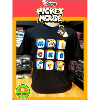 เสื้อDisney ลาย Mickey mouse สีดำ (MK-047)